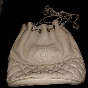 Chanel drawstring shoulder bag